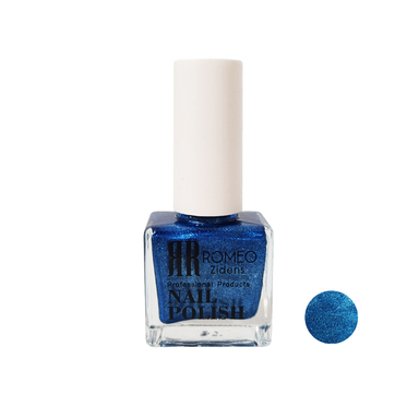 لاک ناخن رومیو شماره 137 رنگ آبی کاربنی