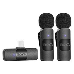 میکروفون بی‌ سیم یقه ای بویا مدل BOYA BY-V20