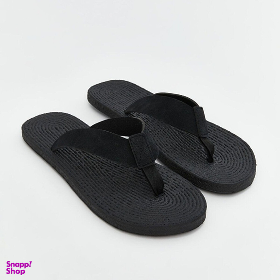 دمپایی لاانگشتی مردانه ال سی وایکیکی مدل Giliver رنگ مشکی