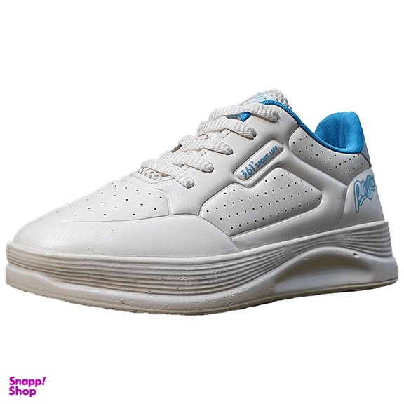 کفش ورزشی زنانه مدل 361 کد 1128 سفید آبی