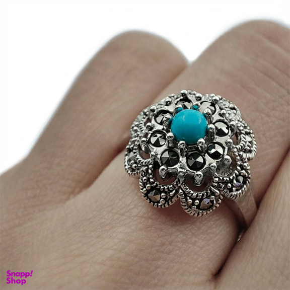 انگشتر نقره زنانه کد 12374