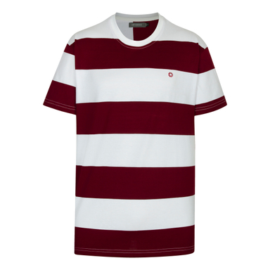 تیشرت مردانه دیورسو مدل رینگر رنگ زرشکی