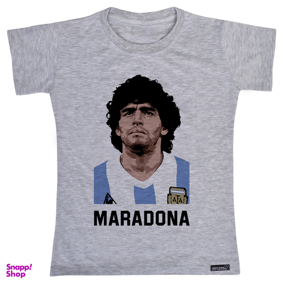 تیشرت آستین کوتاه دخترانه 27 مدل Maradona کد MH1370