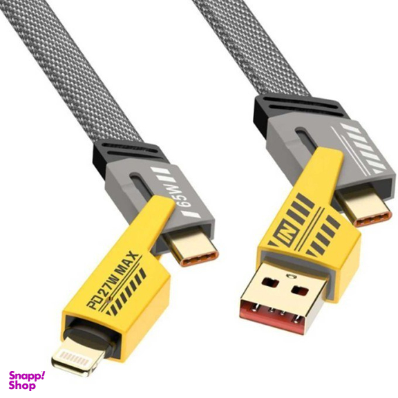 کابل USB/Type-C به Type-C/Lightning کد 145 طول 1 متر