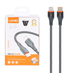 کابل Type-C به Lightning الدینیو مدل LC631i طول 1 متر