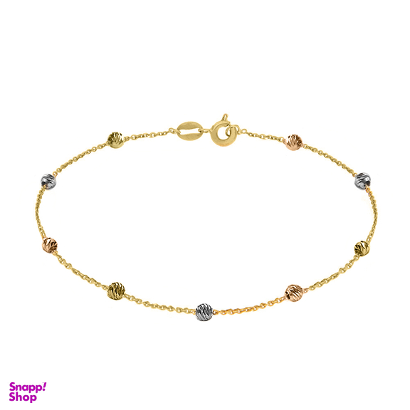 دستبند طلا 18 عیار زنانه اقلیمه کد DT808