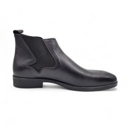 نیم بوت مردانه چرم ریباری مدل Z30 رنگ مشکی