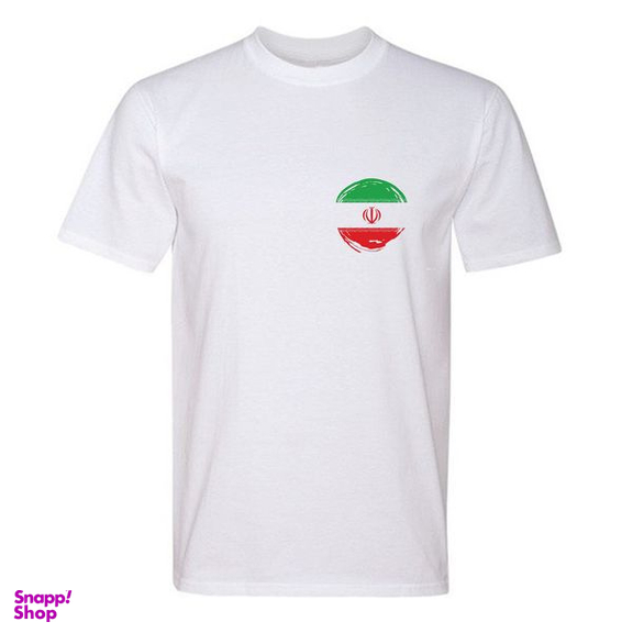 تی شرت آستین کوتاه مردانه مدل T092 طرح پرچم