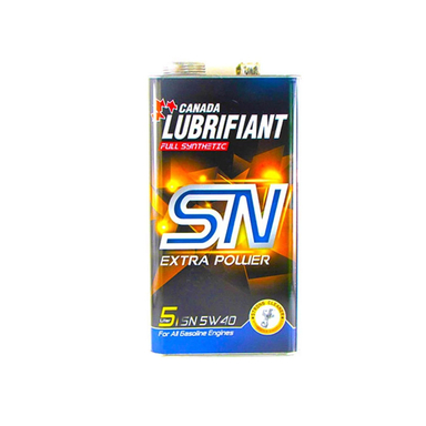 روغن موتور لوبریفنت کانادا مدل 5W40 SN حجم 5 لیتر