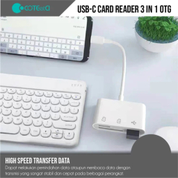 مبدل USB-C به USB و کارت‌ خوان کوتتسی مدل 33020