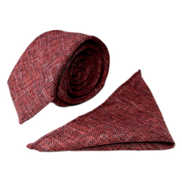 ست کراوات و دستمال جیب مردانه آیکت مدل محو