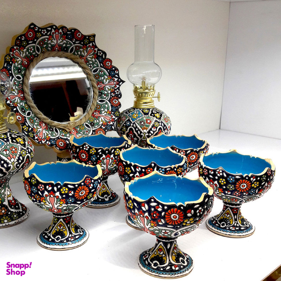 ست 9 تکه هفت سین میناکاری کد D001