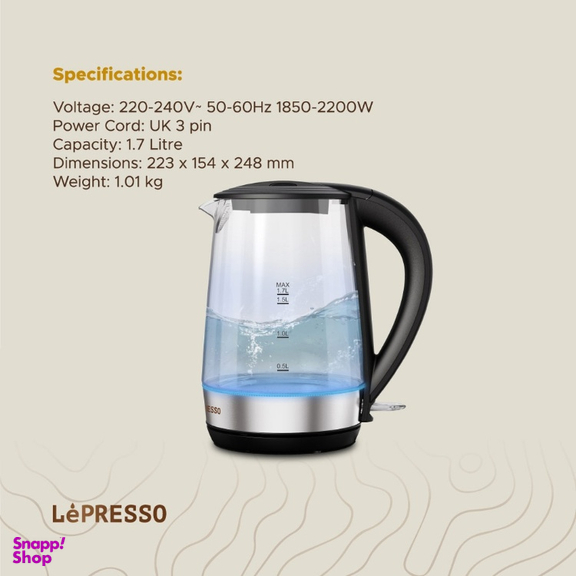 کتری برقی لپرسو کد LPRGKTBK