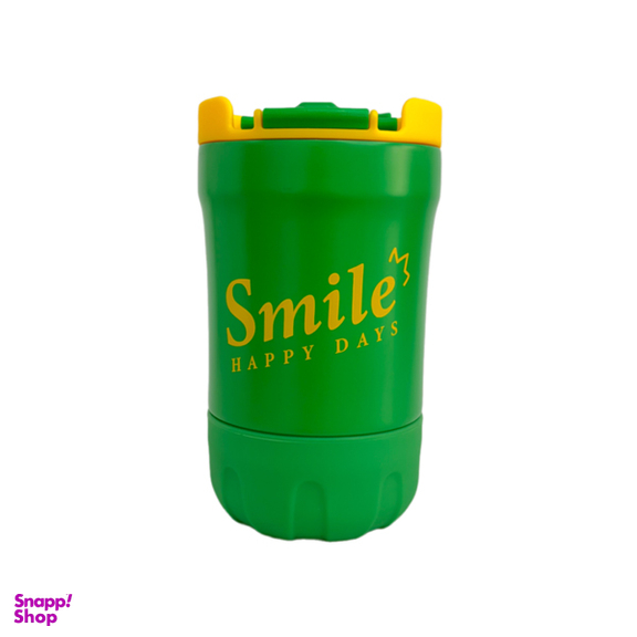 ماگ سفری مدل Smile کد 07 گنجایش 500 میلی لیتر