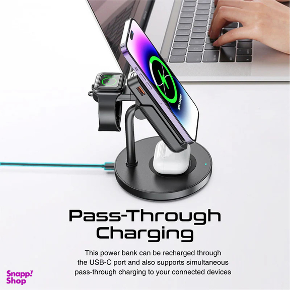 شارژر بی سیم پرومیت مدل ROVERPACK