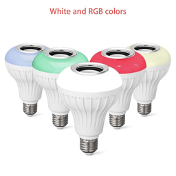 لامپ و اسپیکر بلوتوث هوشمند کد Smart Led Music Bulb