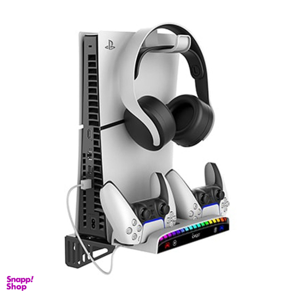 پایه و شارژر مغناطیسی کنسول آی پگا مدل IPEGA PG-P5S011 مناسب سونی PS5/PS5 Slim