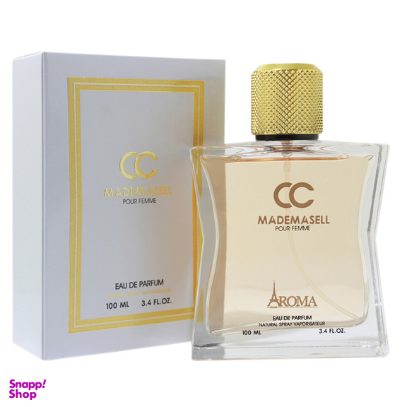 ادوپرفیوم زنانه آروما مدل CC MADEMASELL حجم 100 میلی لیتر