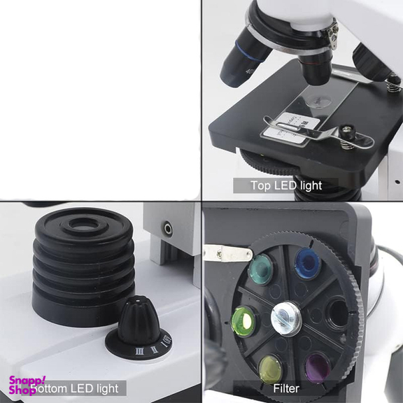 میکروسکوپ مدل 1280X به همراه چشمی دیجیتال و کیف حمل