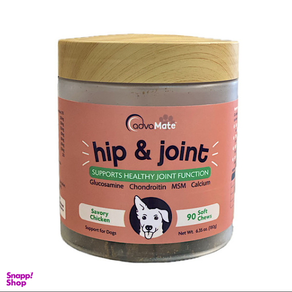 قرص مکمل تقویت مفاصل و استخوان سگ ادواکر مدل Hip_Joint بسته 90 عددی