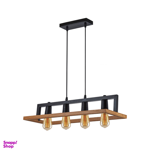 لوستر چهار شعله چشمه نور کد AB1336/4BK