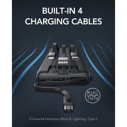 پاوربانک وگر مدل C20 W2059 ظرفیت 20000 میلی آمپر ساعت