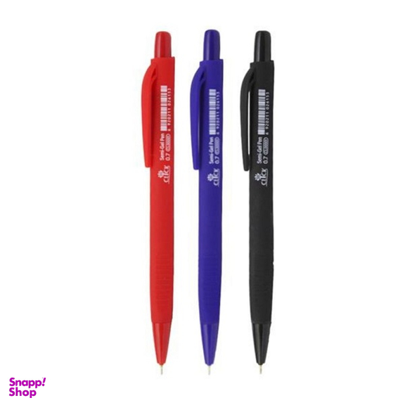 خودکار فشاری 0.7 میلی متری کلیک کد 1 بسته 3 عددی