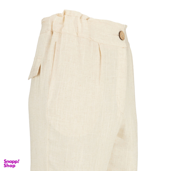 شلوار زنانه سرژه مدل 208365 کرم