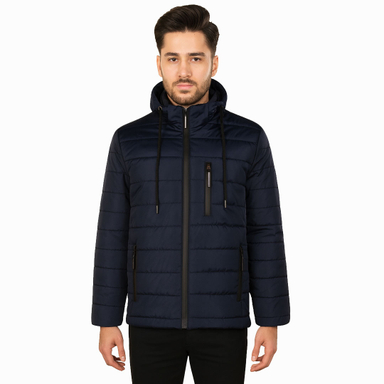 کاپشن اسپرت مردانه والیانت استایل مدل مموری رنگ سرمه‌ ای