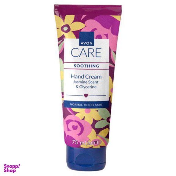 کرم مرطوب کننده دست آون مدل جاسمین و گلیسیرین حجم 75 میلی لیتر