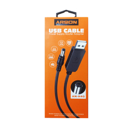 کابل تبدیل USB به DC آرسون مدل AN-H4G طول 1 متر