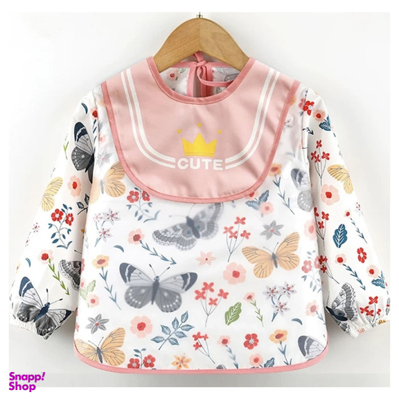 پیش بند نوزادی مدل ملوانی پروانه