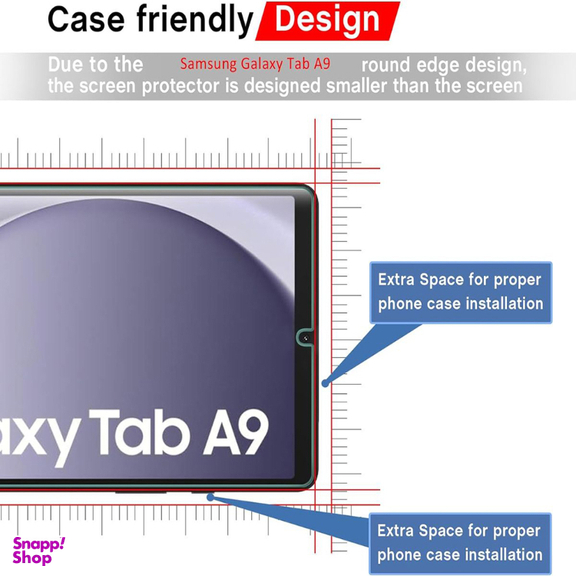 محافظ صفحه نمایش تبلت مدل MSR-OG مناسب سامسونگ Galaxy Tab A9