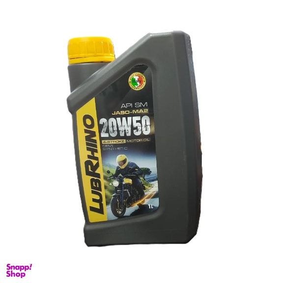 روغن موتورسیکلت لوبرینو مدل 20W50 SM حجم 1 لیتر