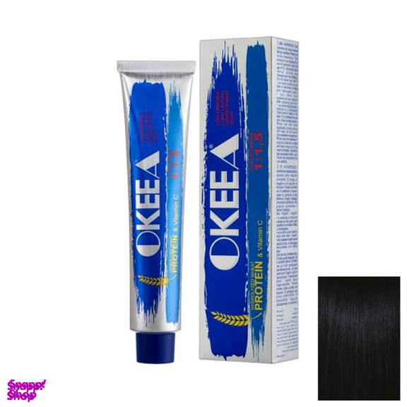 رنگ مو اکیا شماره 1.1 حجم 200 میلی لیتر رنگ Black Blue