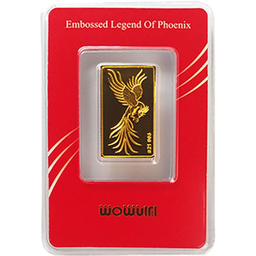 شمش طلا24عیارایران شمش طرح سیمرغ