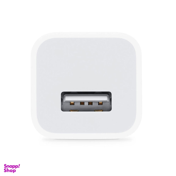 شارژر موبایل طرح اپل مدل iPhone 8 Plus به همراه کابل لایتنینگ کد 799