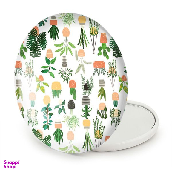 آینه جیبی خندالو طرح کاکتوس مدل تاشو کد 25491