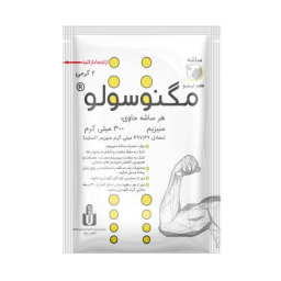 ساشه منیزیم 300 میلی گرم ایران دارو بسته 30 عددی