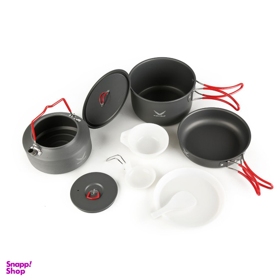 ست ظروف کوهنوردی 4 نفره اسنوهاک کد SN-C6152
