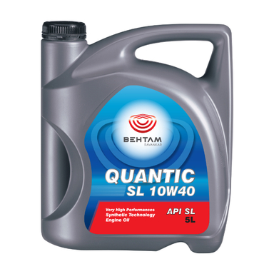 روغن موتور بهتام مدل 10W40 Quantic SL حجم 5 لیتر