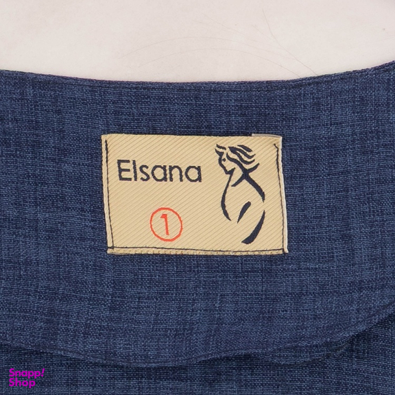 مانتو زنانه السانا مدل جوانه کد 223905 رنگ آبی تیره