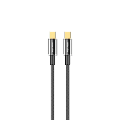 کابل دیتا 60 وات Type-C گرین لاین مدل 3A GNTPTGH60CTCBK طول 1 متر