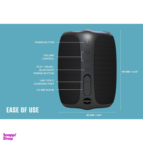 اسپیکر بلوتوثی کریتیو مدل Muvo Play