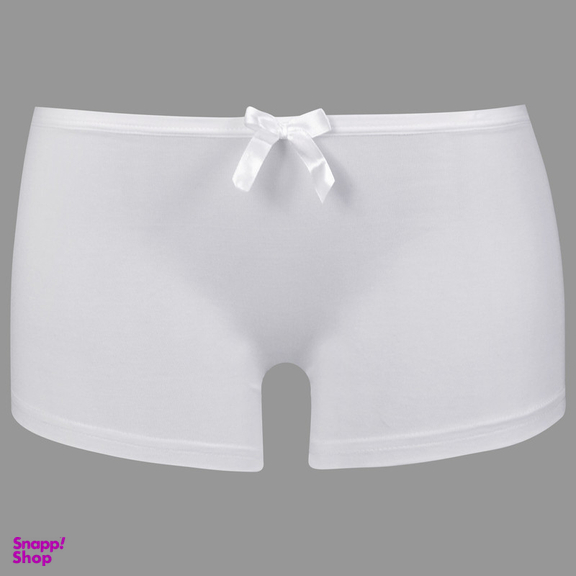 شورت زنانه ماییلدا مدل پادار کد 3914 رنگ سفید