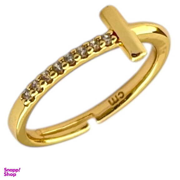 انگشتر زنانه مدل تیفانی کد R5146 رنگ طلایی