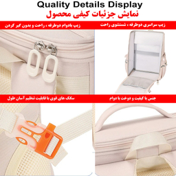کوله پشتی مدرسه مدل ان بی وای کد 5237