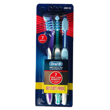 مسواک اورال بی سری Pro Health مدل 7Benefits بسته 3 عددی