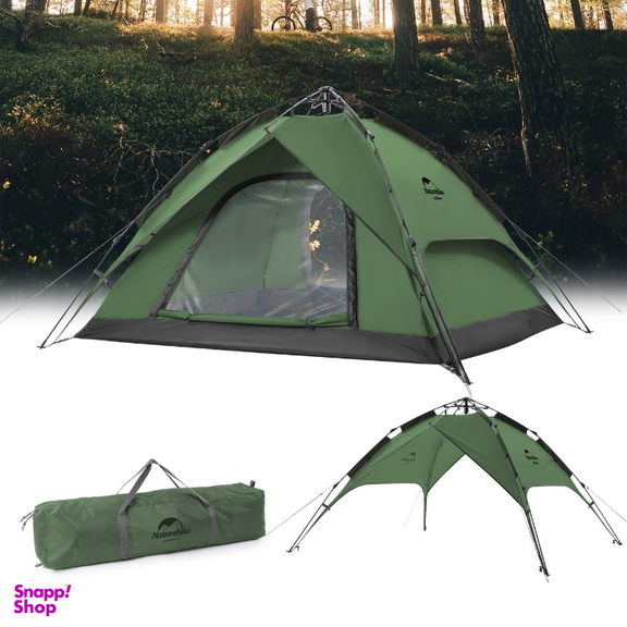 چادر 4 نفره اتوماتيک Naturehike مدل Dual use PopUp 4 Auto کد ZP008