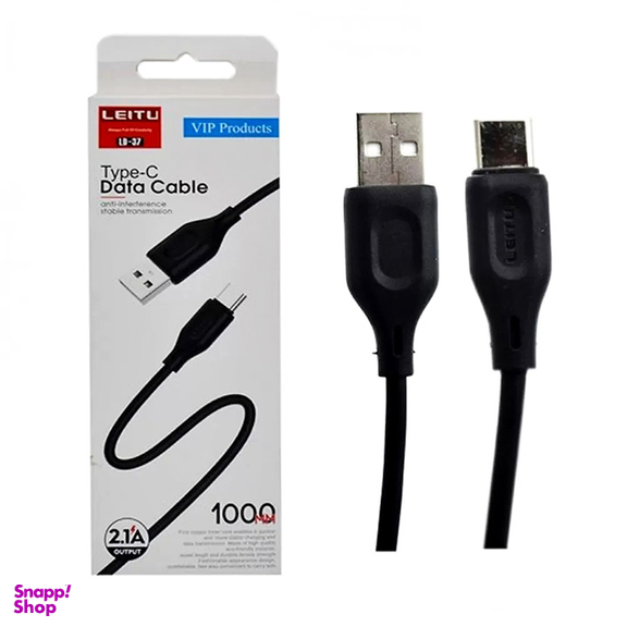 کابل تبدیل USB به تایپ سی لیتو مدل LD-37 طول 1 متر